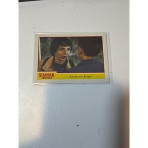 2018 Topps Stranger Things Season 1 BASE Card #48 / ANGER AND GRIEF